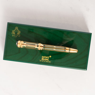 Montblanc Patron of Art Peter the Great 4810 Fountain Pen Green