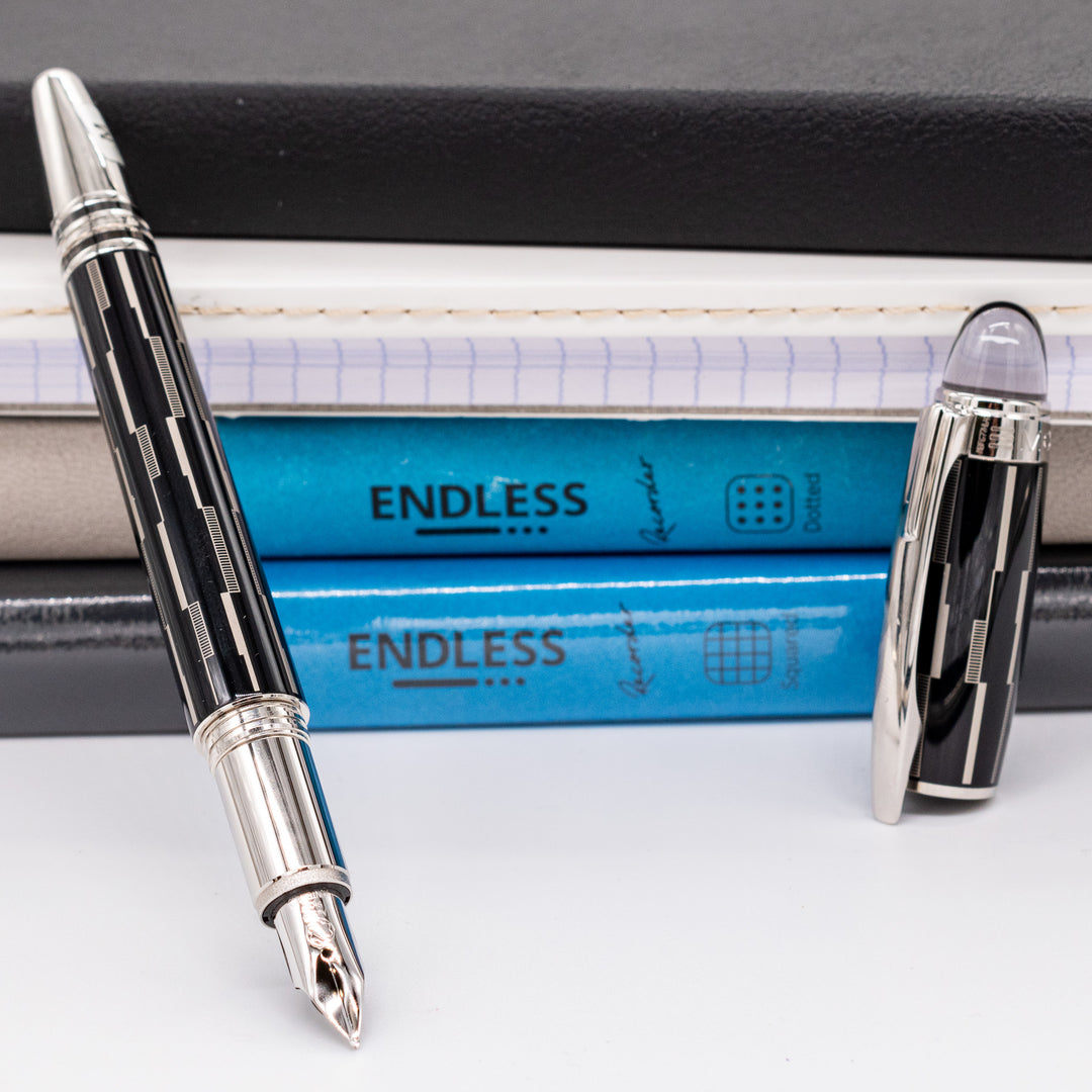 Montblanc Starwalker Black Mystery Fountain Pen Preowned – Truphae