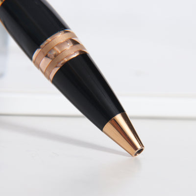 Montblanc Starwalker Black Resin & Rose Gold Ballpoint Pen - Preowned Tip