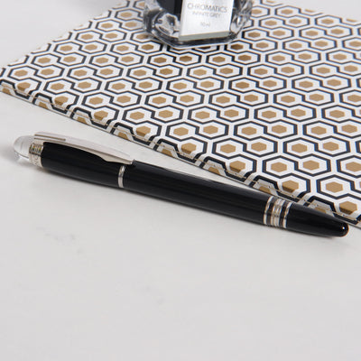 Montblanc Starwalker Black & Platinum Rollerball Pen - Preowned Capped