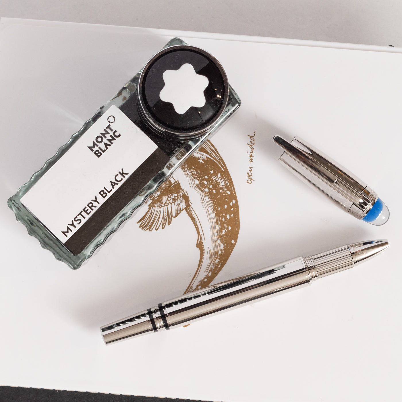 Montblanc Starwalker Metal Rollerball Fineliner Pen mirror finish