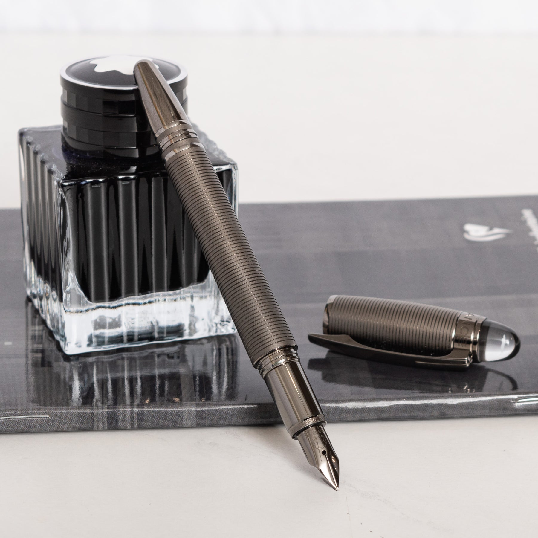 Montblanc Starwalker Midnight Black Metal Fountain Pen
