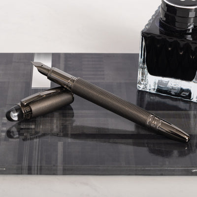 Montblanc Starwalker Midnight Black Metal Fountain Pen