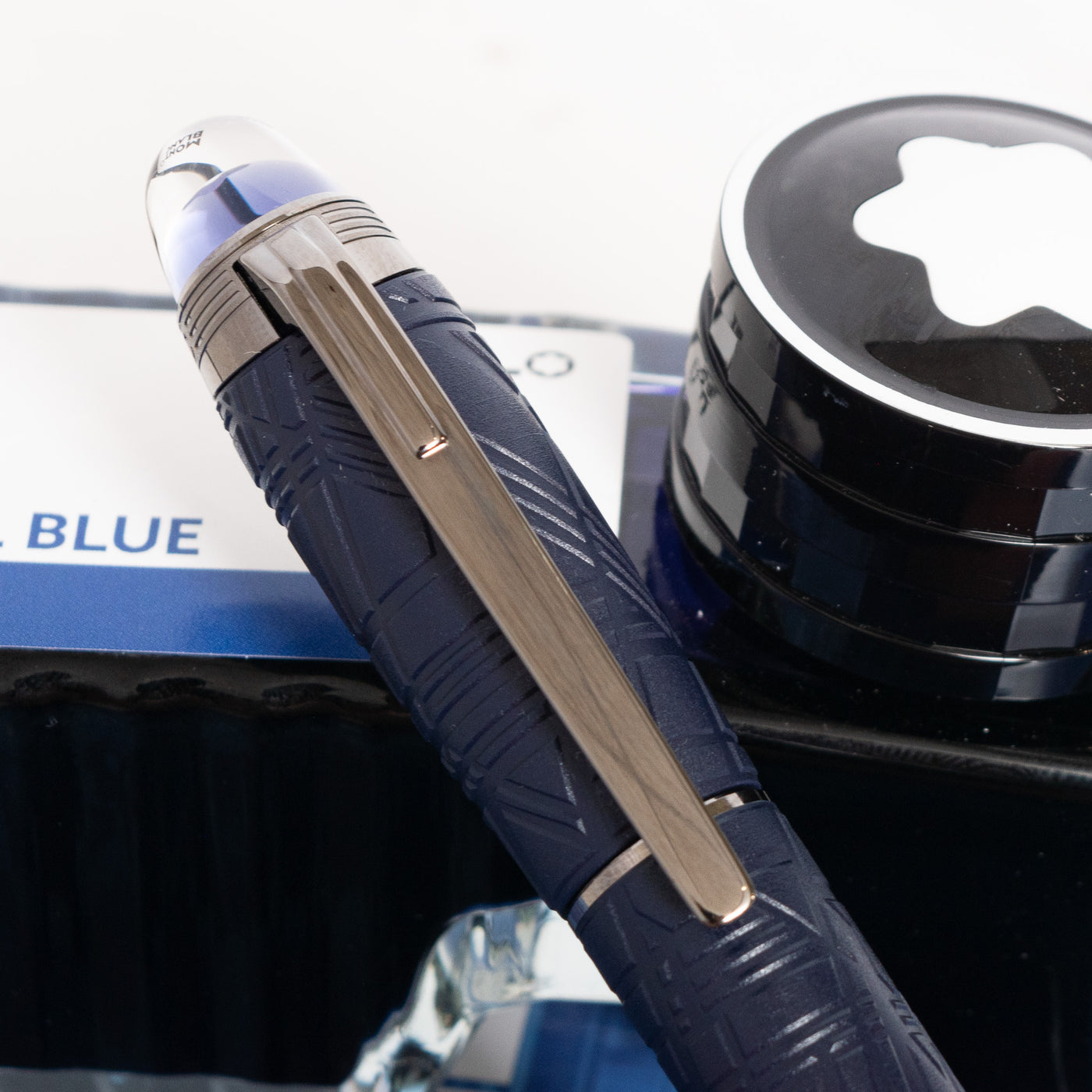 Montblanc Starwalker Space Blue Resin Fountain Pen Clip