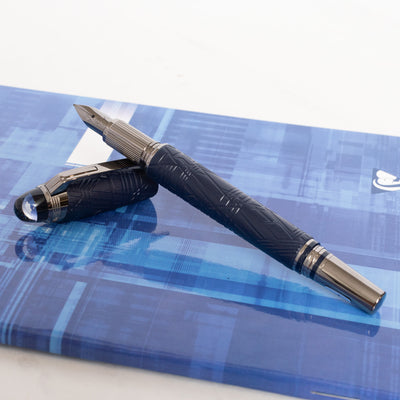 Montblanc Starwalker Space Blue Resin Fountain Pen