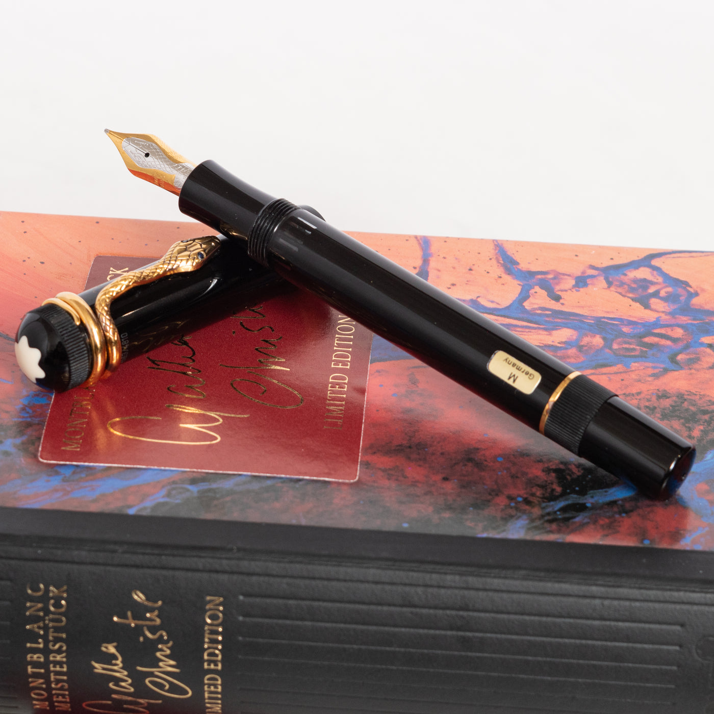 Montblanc Writer's Edition Agatha Christie 4810 Fountain Pen Medium Nib