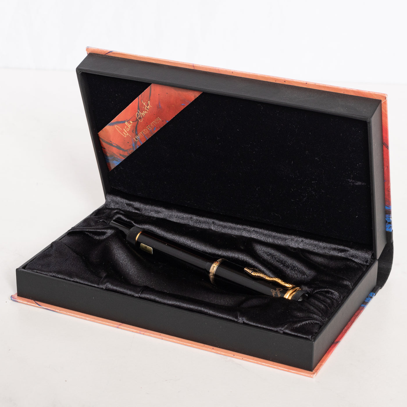 Montblanc Writer's Edition Agatha Christie 4810 Fountain Pen Packaging