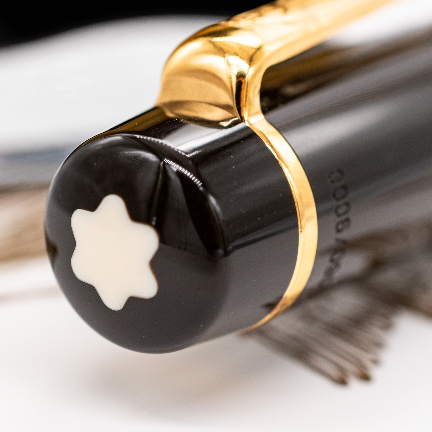 Montblanc Writer's Edition Alexandre Dumas Incorrect Signature Mechanical Pencil cap top