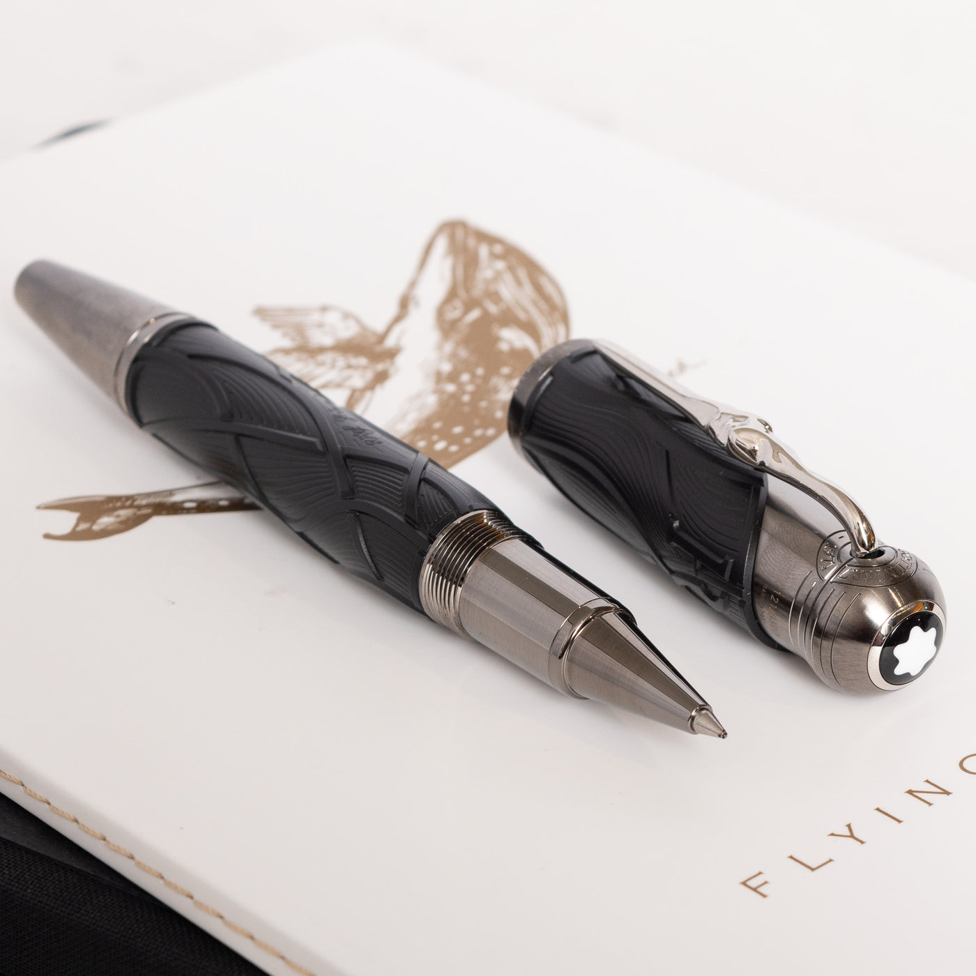 Montblanc Writer's Edition Brothers Grimm Rollerball Pen tip