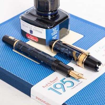 Montblanc Writer's Edition Edgar Allan Poe Fountain Pen Blue