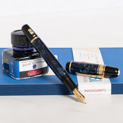 Montblanc Writer's Edition Edgar Allan Poe Fountain Pen Uncapped