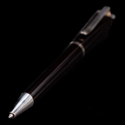 A full view of the Montblanc Writer's Edition Franz Kafka Ballpoint Pen - Preowned with a focus on the activated tip.