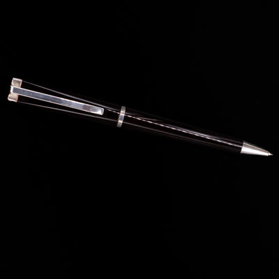 An overhead view of the Montblanc Writer's Edition Franz Kafka Ballpoint Pen - Preowned activated.