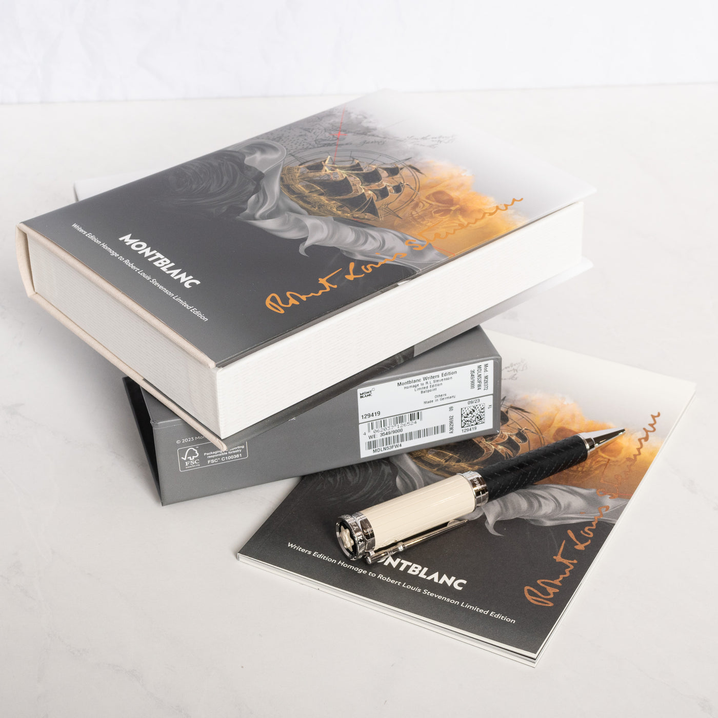 Montblanc Writer's Edition Homage to Robert Louis Stevenson Ballpoint Pen Packaging