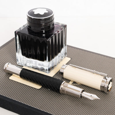 Montblanc Writer's Edition Homage to Robert Louis Stevenson Fountain Pen Silver Trim