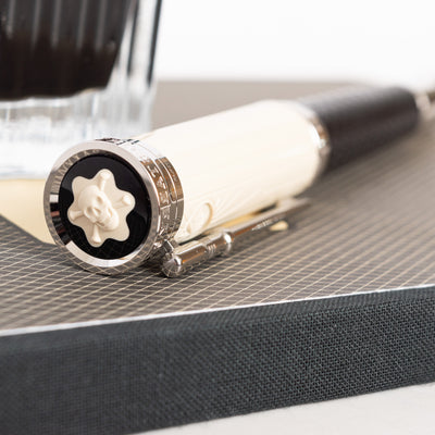 Montblanc Writer's Edition Homage to Robert Louis Stevenson Rollerball Pen Skull and Bones