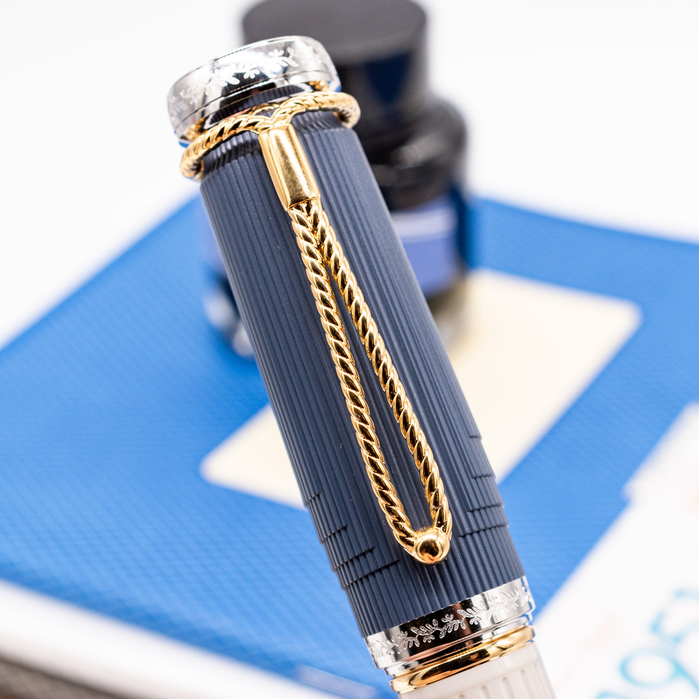 Montblanc Writer's Edition Jane Austen Rollerball Pen clip