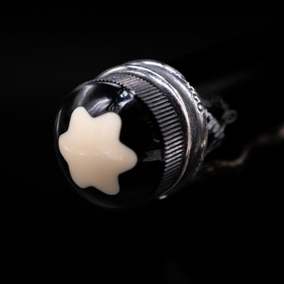Montblanc Writer's Edition Agatha Christie Ballpoint Pen emblem on cap