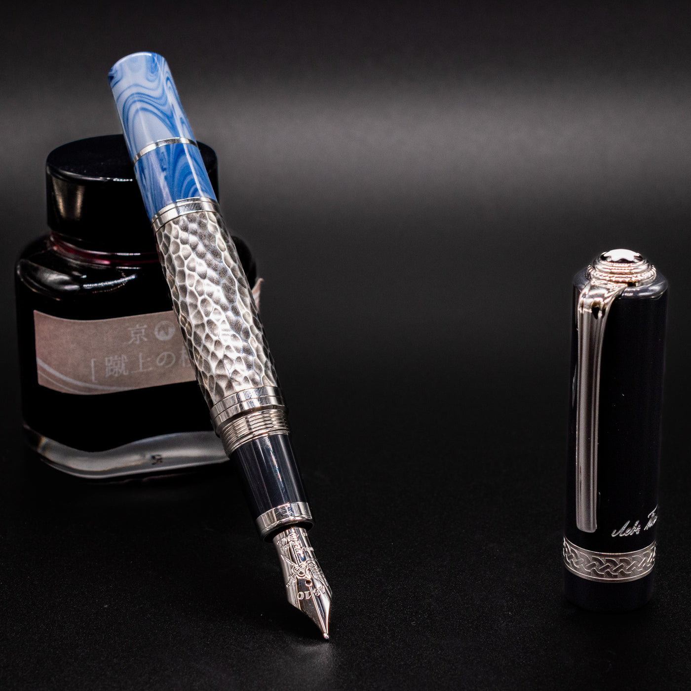Montblanc Writer's Edition Leo Tolstoy Fountain Pen uncapped
