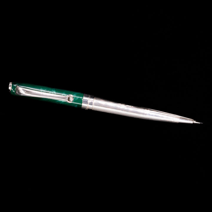 Montegrappa 1912 Z300 Mini Mechanical Pencil - Green & Sterling