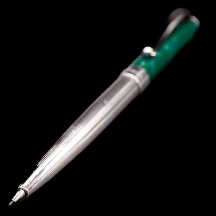 Montegrappa 1912 Z300 Mini Mechanical Pencil - Green & Sterling