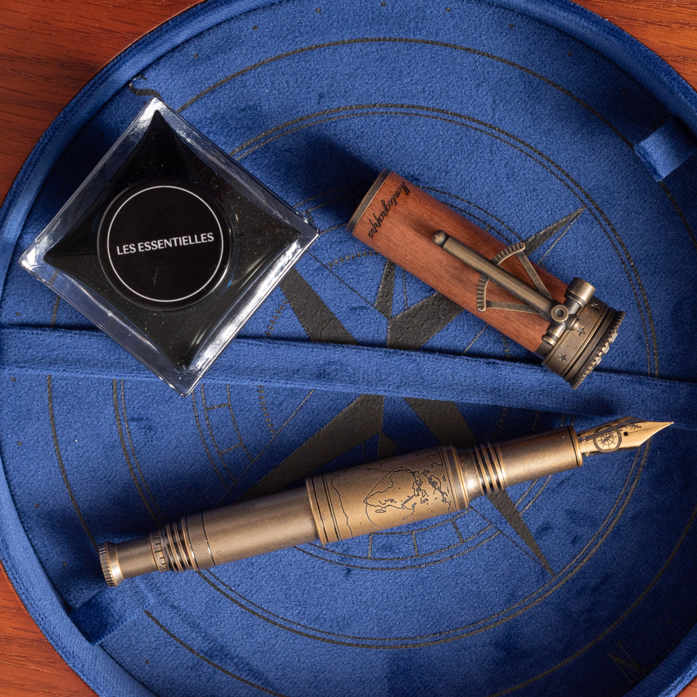Montegrappa Age of Discovery Fountain Pen Wood