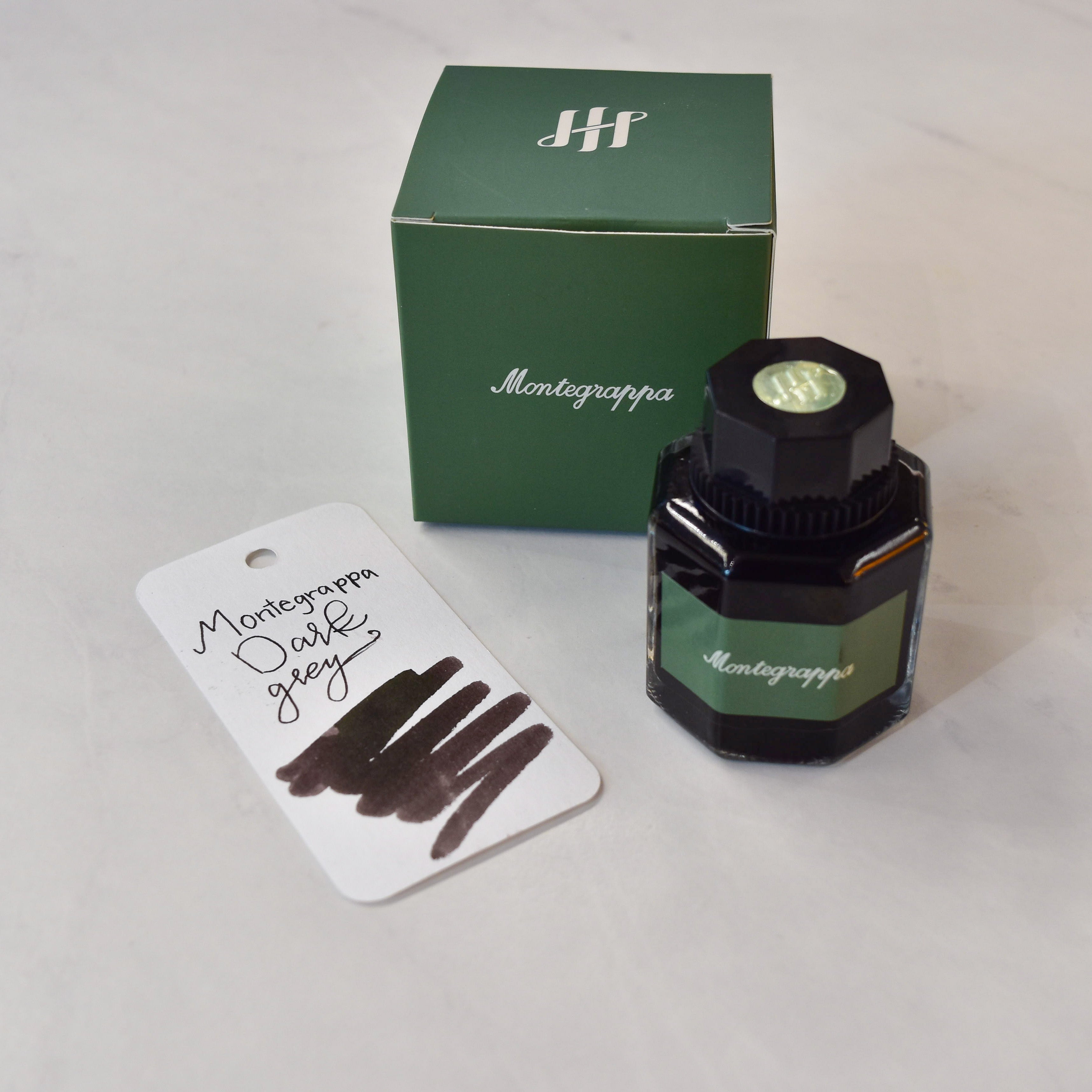 Montegrappa Dark Grey Ink Bottle – Truphae