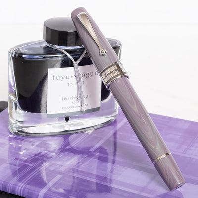 Montegrappa Extra 1930 Grey-Purple Ebonite Fountain Pen capped