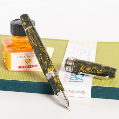 Montegrappa Extra 1930 Yellow-Green Ebonite Fountain Pen