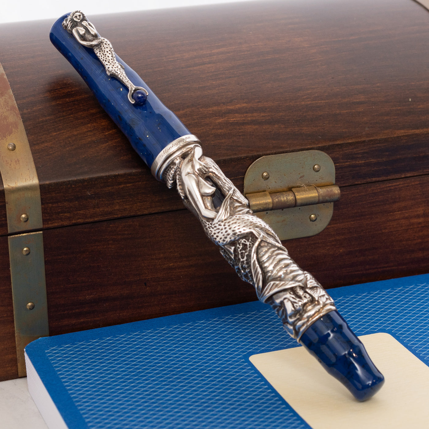 Montegrappa La Sirena Mermaid Fountain Pen Capped