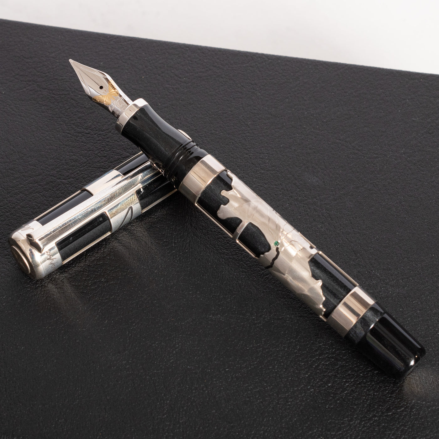 Montegrappa Paolo Coelho Limited Edition Fountain Pen sterling silver