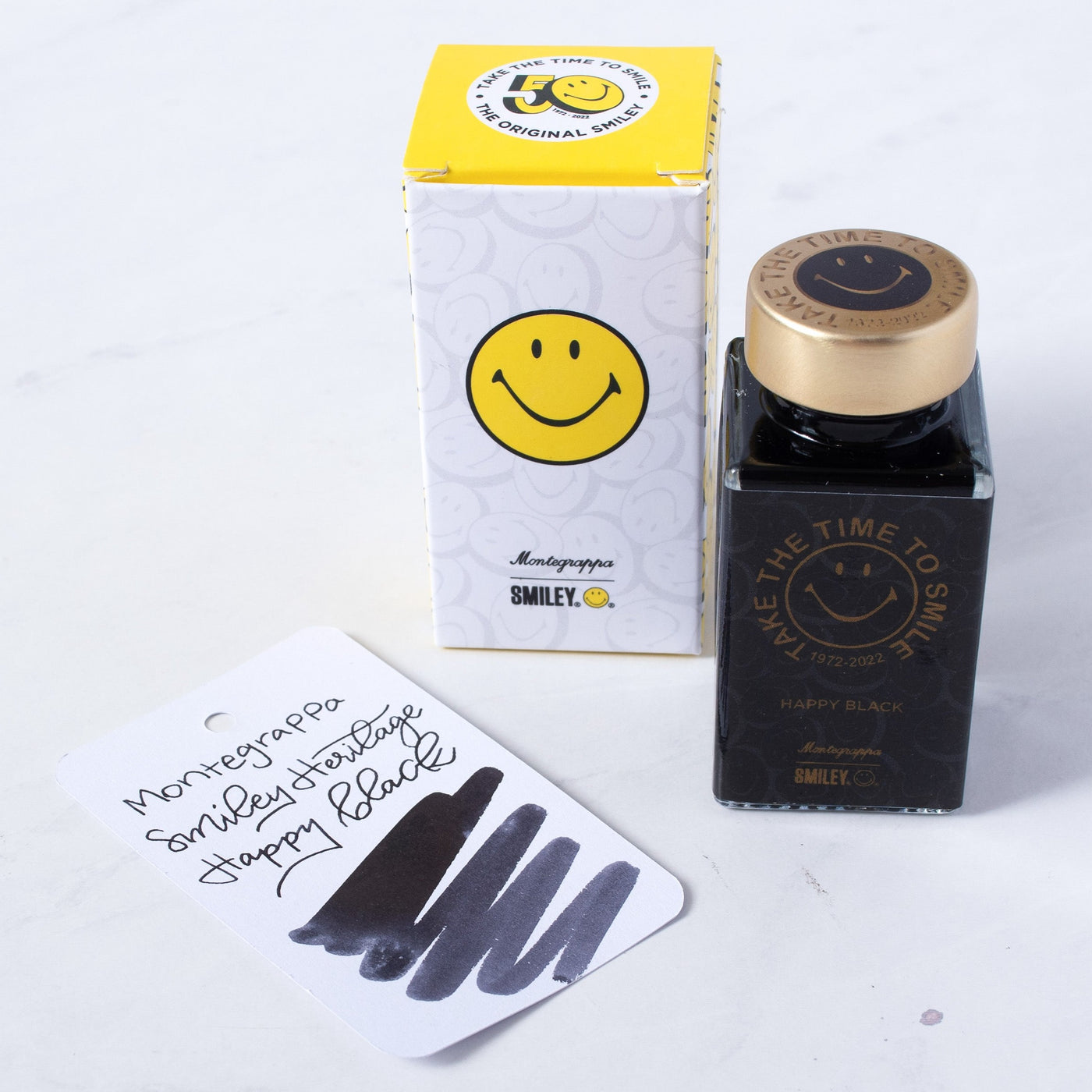 Montegrappa Smiley Happy Black Ink Bottle