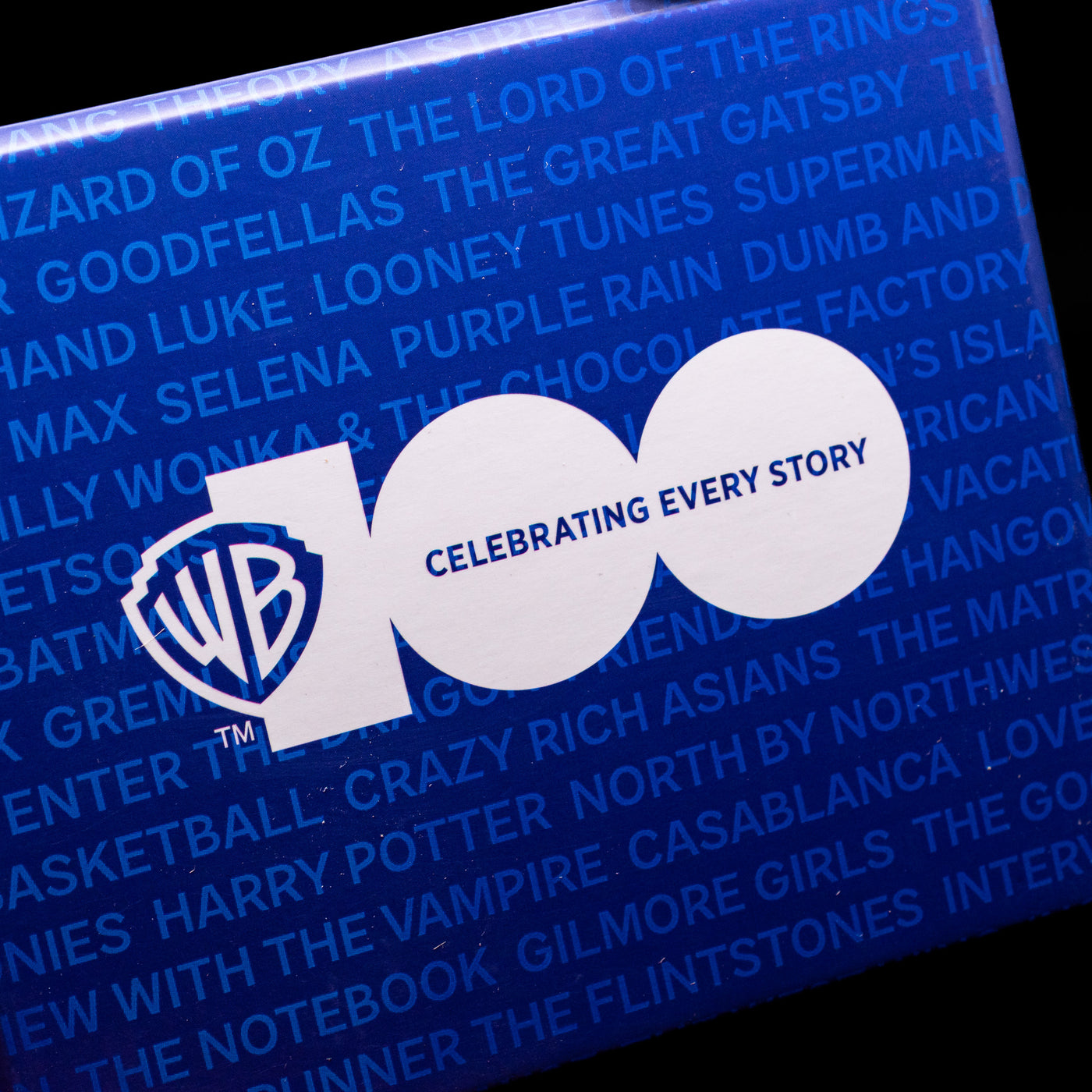 The outer box top feature on the Montegrappa Warner Brothers 100th Anniversary Rollerball Pen.