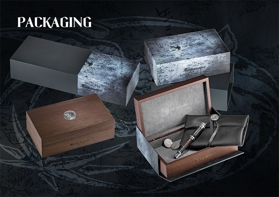 Montegrappa The Witcher Mutation Fountain Pen packaging