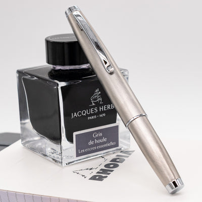 Monteverde Dakota Fountain Pen - Silver capped