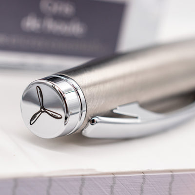 Monteverde Dakota Rollerball Pen - Silver cap top