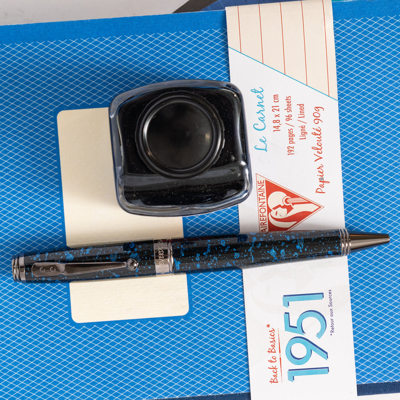 Monteverde Invincia Vega Starlight Blue Ballpoint Pen 2024