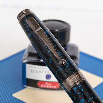 Monteverde Invincia Vega Starlight Blue Ballpoint Pen Clip