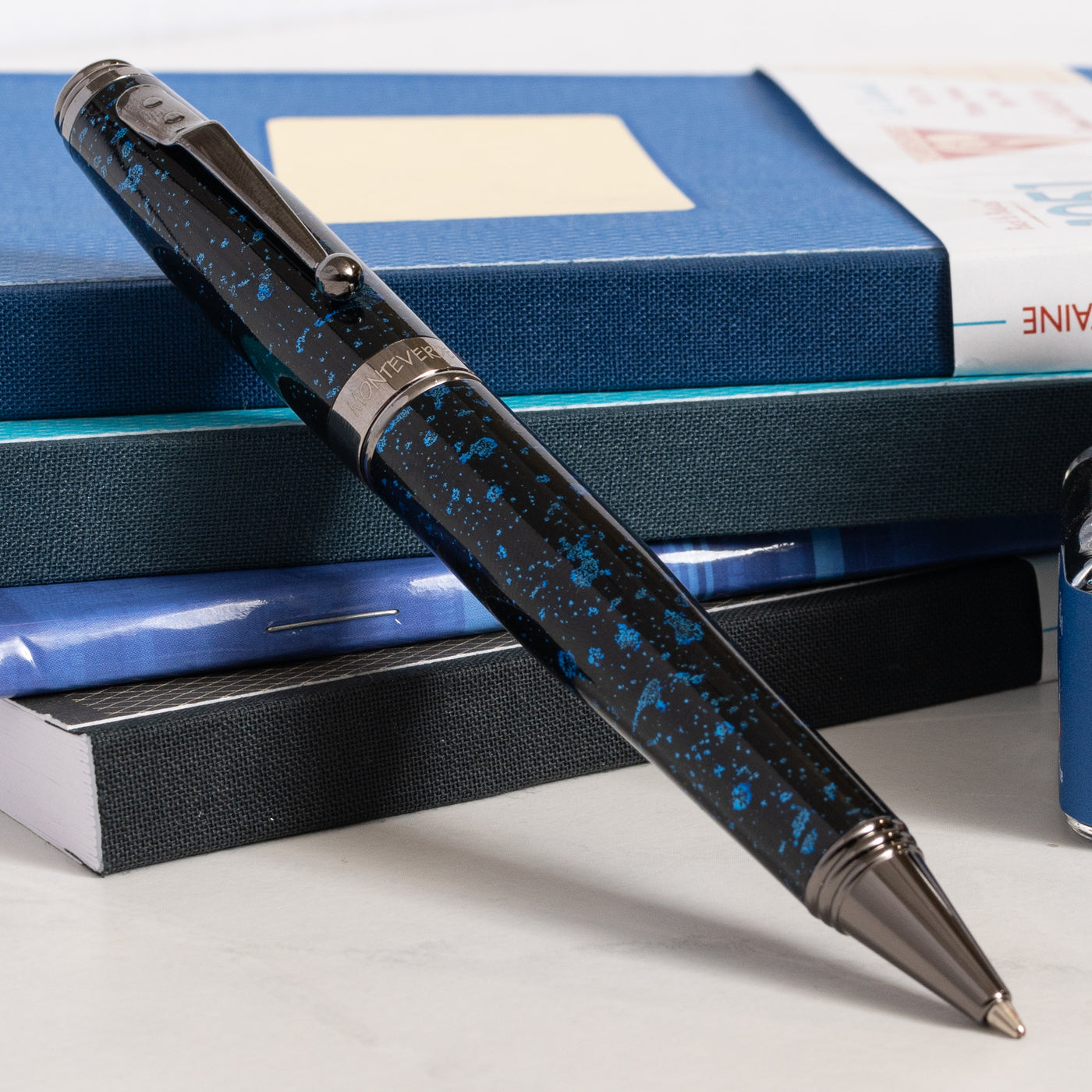 Monteverde Invincia Vega Starlight Blue Ballpoint Pen