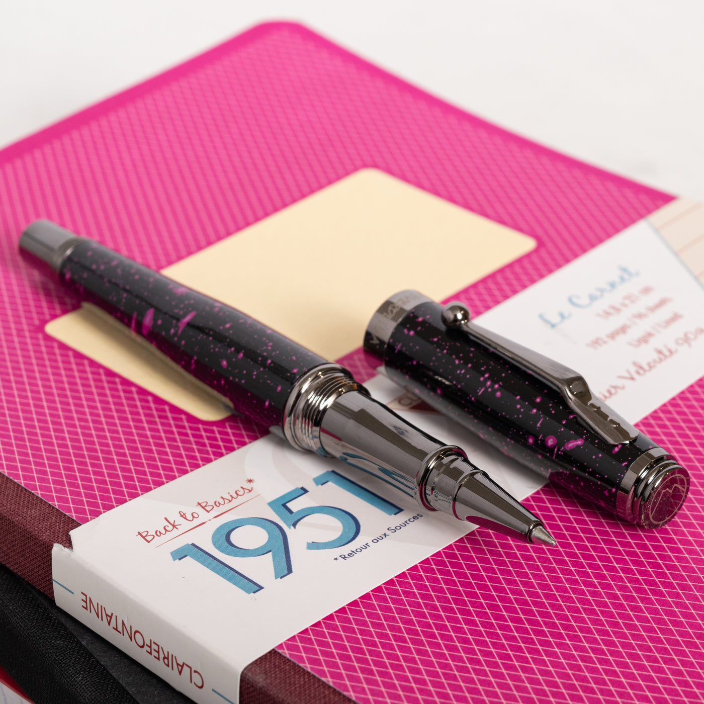 Monteverde Invincia Vega Starlight Purple Rollerball Pen 2024