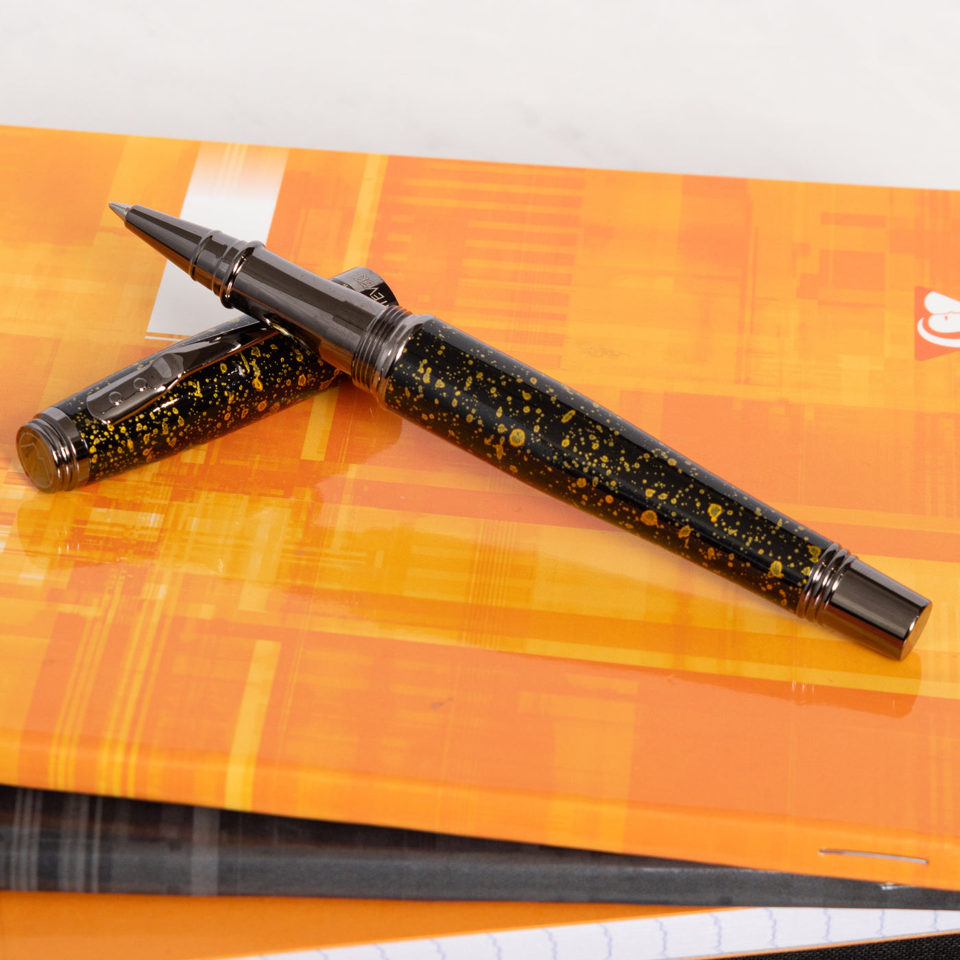 Monteverde Invincia Vega Starlight Yellow Rollerball Pen 2024