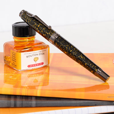 Monteverde Invincia Vega Starlight Yellow Rollerball Pen Capped