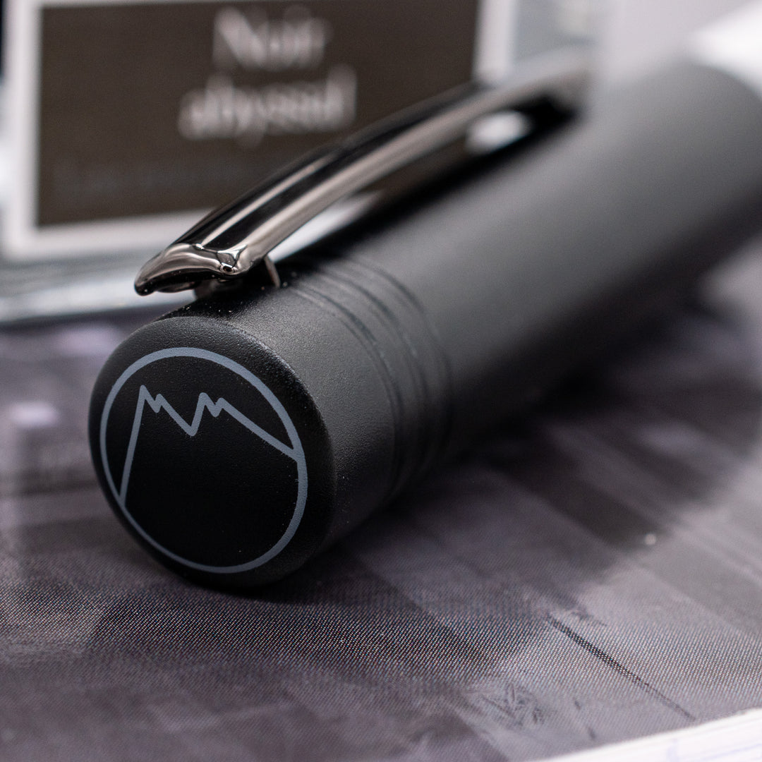 Monteverde MP1 Fountain Pen - Black Noir | Piston Fill – Truphae
