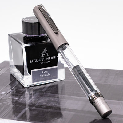 Monteverde MP1 Fountain Pen - Coal Gray capped