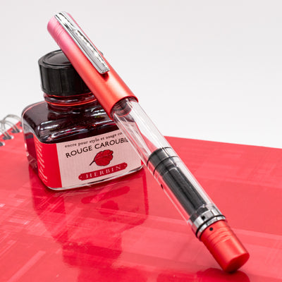 Monteverde MP1 Fountain Pen - Strawberry Dreams capped