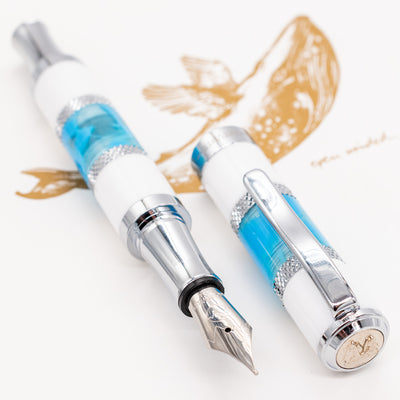 Monteverde Regatta Fountain Pen - Santorini Blue 2024