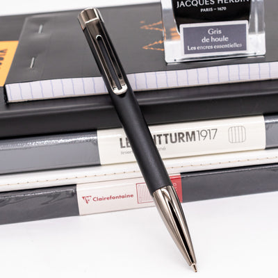 Monteverde Ritma Ballpoint Pen - Black anodized