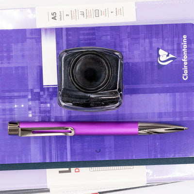 Monteverde Ritma Ballpoint Pen - Purple gunmetal