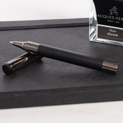 Monteverde Ritma Gala Black Convertible Neck Pocket Ballpoint Pen 2024