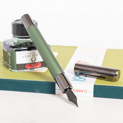 Monteverde Ritma Green Anodized Fountain Pen